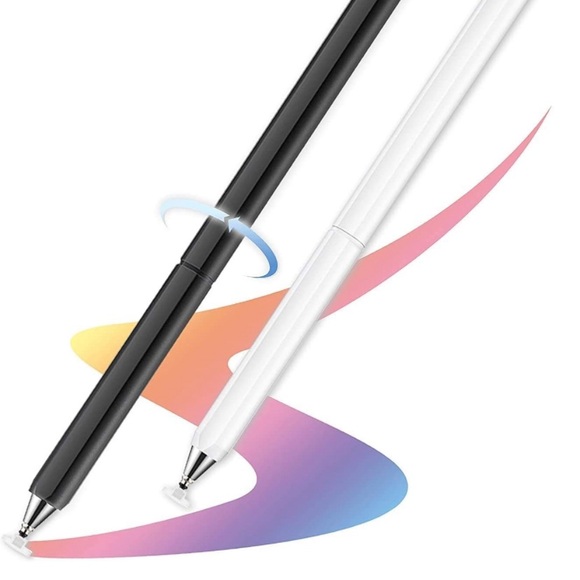 😁 OASO Universal Black & White Stylus Pens with Case and Tips - Picture 5 of 5